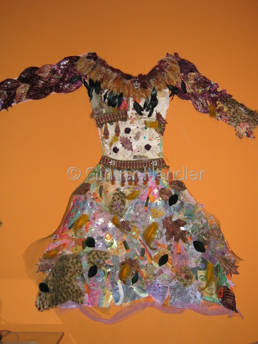 Mixed Media-Non-representational- Mother Earth's Party Dress
