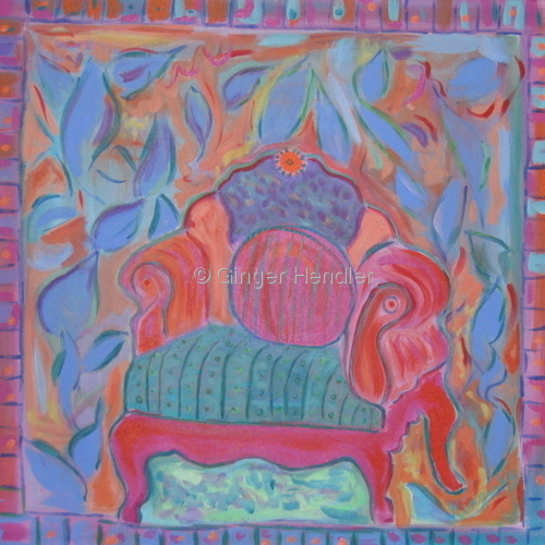 Painting-Allegorical-Eclectic Chair for Goldilocks