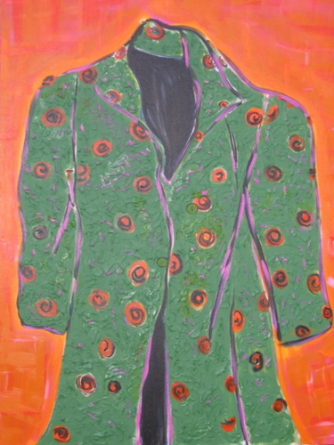 Painting-My Coat ala Jim Dine