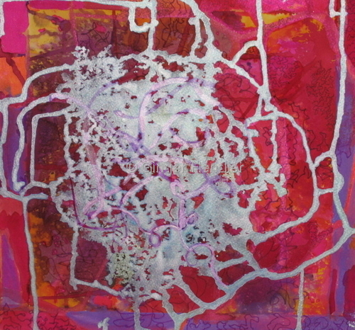 Painting-Abstract-Purple Web