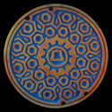 Painting--Acrylic-Pop ArtManhole - Bell Telephone