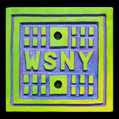 Painting-Pop Art-Manhole - WSNY