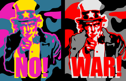 Print Making-Urban-No! War!