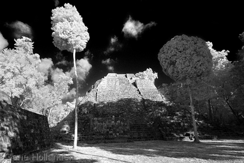 Photography-Architecture-Pyramid at Yaxcha, Guatemala