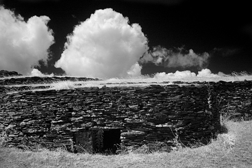 Photography-Architecture-House, Orongo Village, Easter Island