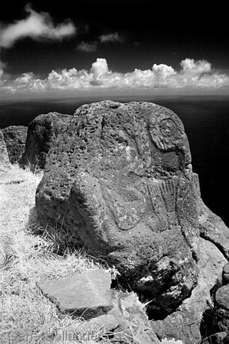 Photography-Landscape-Petroglyphs, Orongo Village, Easter Island
