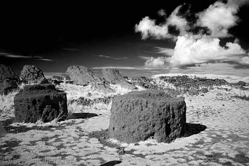 Photography-Landscape-Topknots VI, Easter Island