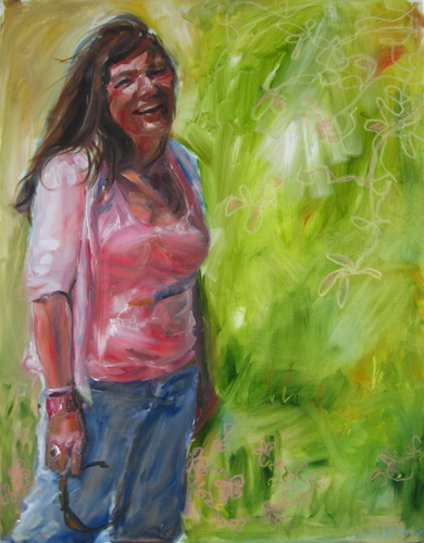 Painting-Oil-My Mom #1