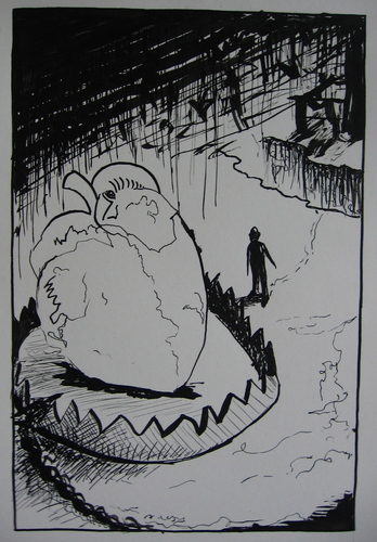 Drawing-Ink-Watch Out, The Way to my Heart