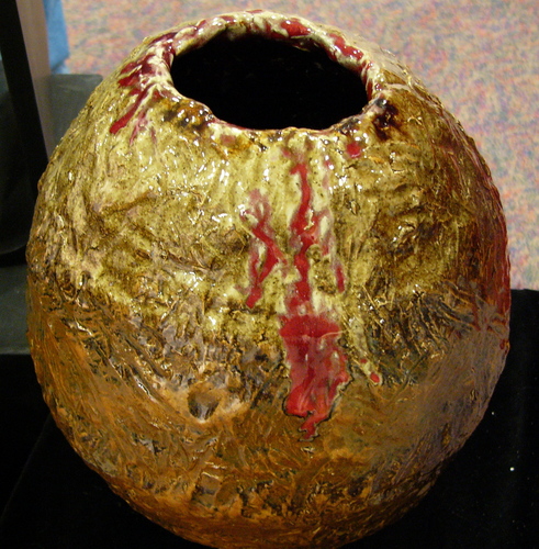 Ceramics-Stoneware-Little Bit of Red