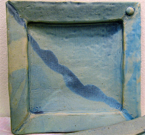 Ceramics-Stoneware-Square Plates