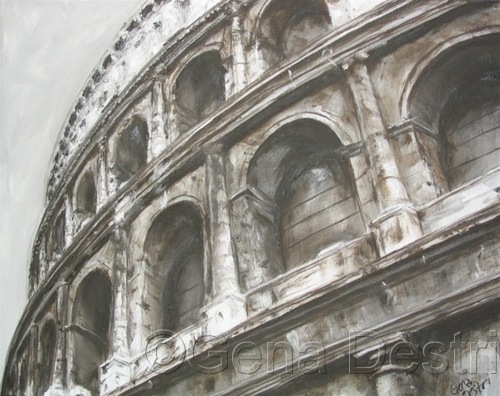 Painting-Oil-Colosseum