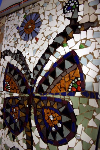 Mosaic-Buttefly (detail)