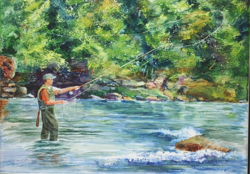 Fishing The Rapids