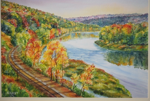 Upper River in Autumn
