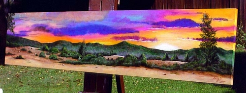 Sunset at Pinon