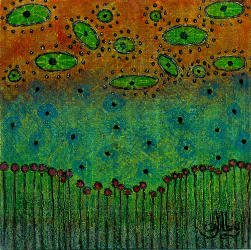 Painting-Oil-Etoiles