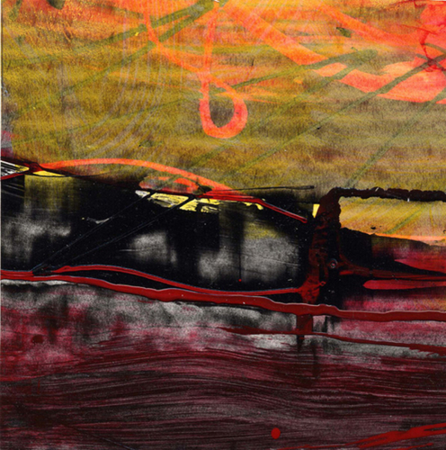Painting-Abstract-Oil on paper [5]