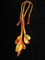 Hand felted necklace - Necklaces Jewelry