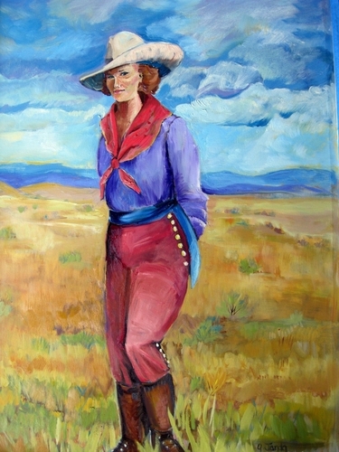 Painting-Portrait-Miss May Bell