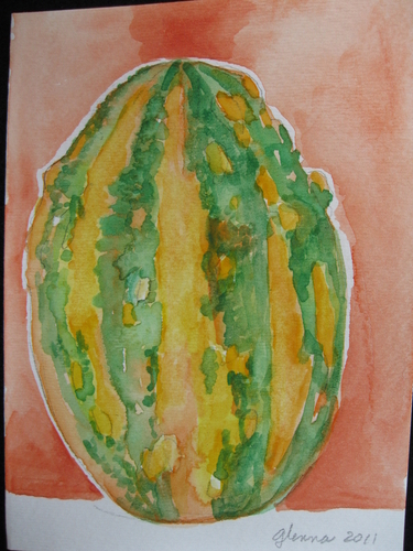 Painting-Abstract-Fall Gourd