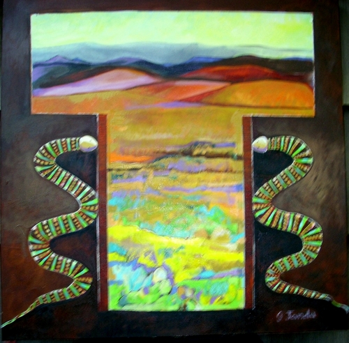 Painting-Expressionist-Desert Spirit