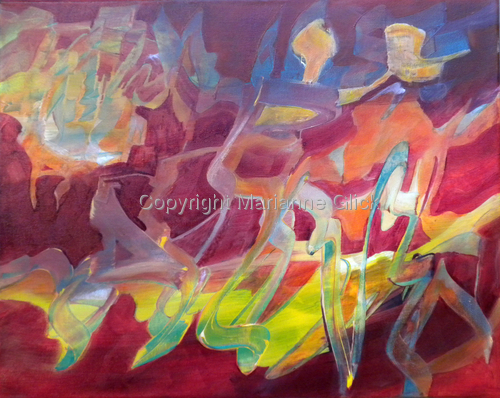 Painting-Dance to the Rythym