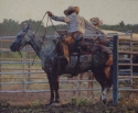 Matthew Grant - Realism Painting cowboy. horse, day, work, oil, painting - Realism Painting