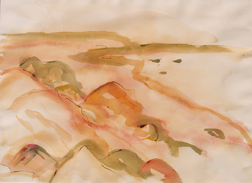 Painting-Seascape-Golden shores