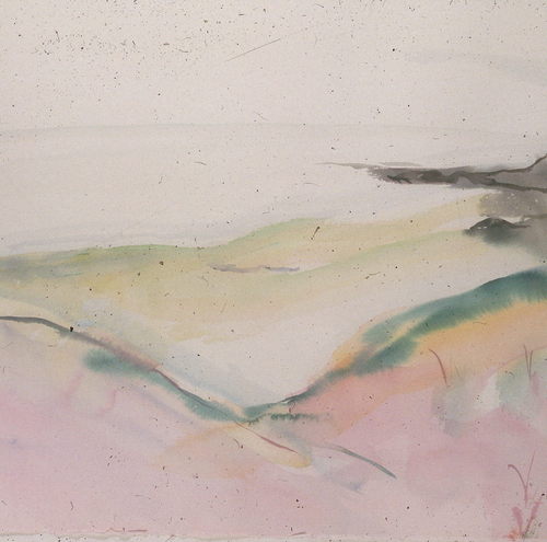 Painting-Pink sand