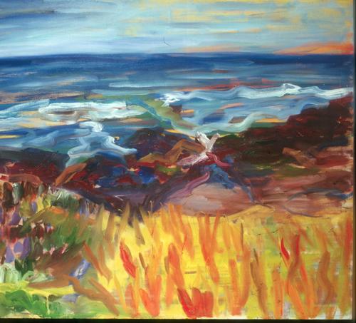 Painting-Seascape-Sea by the Sea