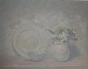 Painting--Oil-Still LifeWhite