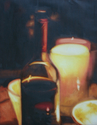 Painting--Oil-Still LifeHappy Hour