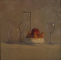 Painting--Oil-Still LifeGlassware and China