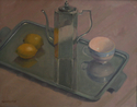 Painting--Oil-Still LifeTea with Lemon