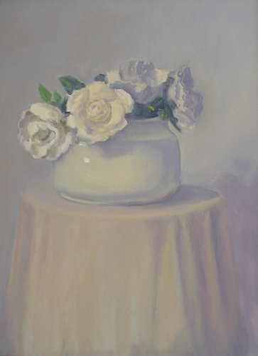 Painting-Still Life-White on White