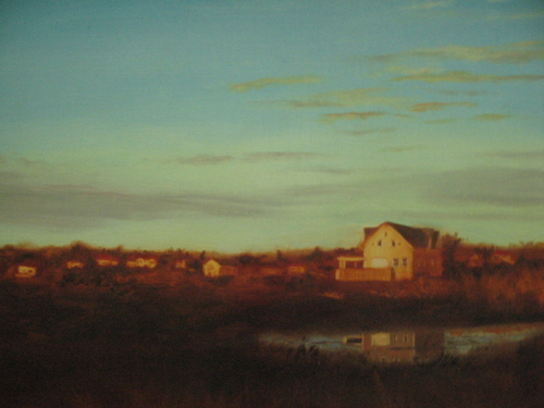 Painting-Landscape-Block Island Sunrise
