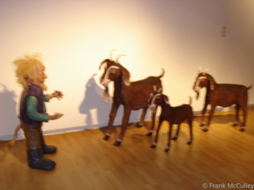 Sculpture-Expressionist-Billy goat gruff