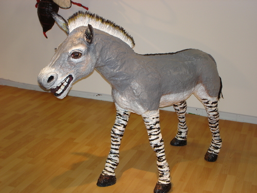 Sculpture-Expressionist-Wild Donkey
