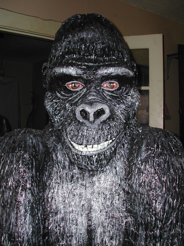 Sculpture-Expressionist-gorilla (detail)