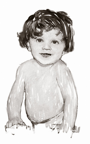 Digital Art-Drawing-Portrait Sketch