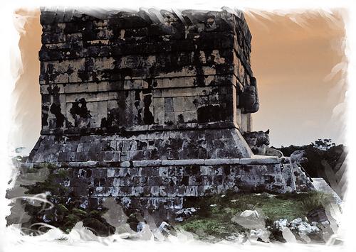 Digital Art-Temple of the Jaguar