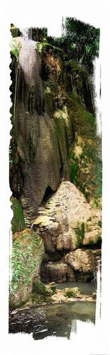 Photography-Color-Waterfall, Belize(dry season)