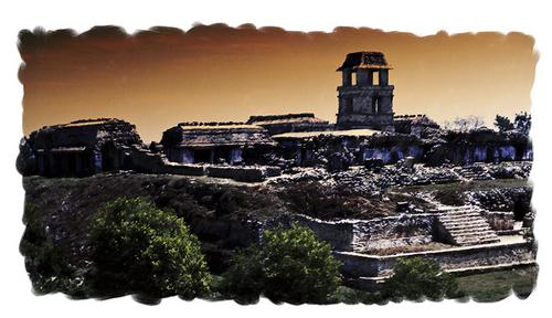 Digital Art-Palenque Panorama