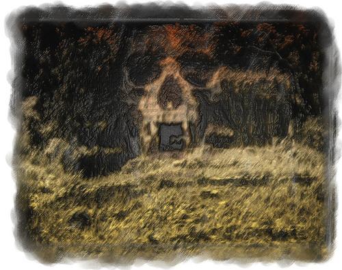 Digital Art-Entrance To Xibalba