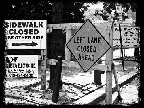 Photography-Black & White-Signs Of The Times