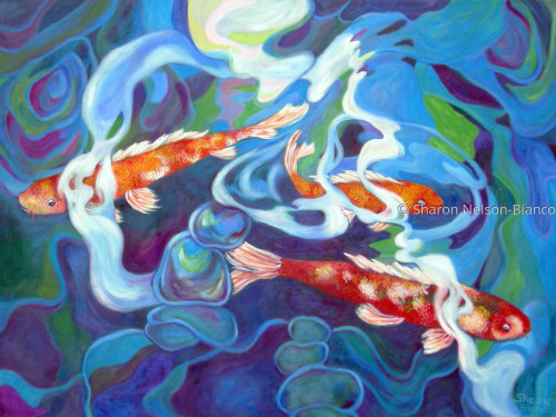 Painting-Koi 3