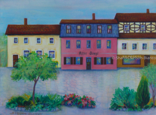 Painting-Acrylic-Erlangen, Germany Square