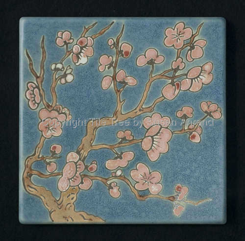 Ceramics-Tiles-Cherry Blossom
