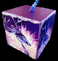 %22Christmas%20Dazzle%22%20silver%20ornament%20cube (thumbnail)